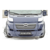 Зимняя заглушка решетки радиатора Русская Артель для Citroen Jumper 2006-2013 (250 кузов) ZRCJ-052102