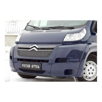 Зимняя заглушка решетки радиатора Русская Артель для Citroen Jumper 2006-2013 (250 кузов) ZRCJ-052102
