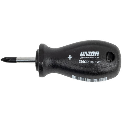 Отвертка Unior крестовая укороченная PH 1x25 3838909163970