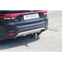 Тягово-сцепное устройство съемный квадрат KIA RIO X-Line 2017-20, KIA Rio X 2021- PT Group KRL991101