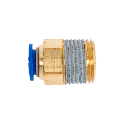 Фитинг 10 мм с наружной металлической резьбой R1/2" CDC Pneumatics PC 1004