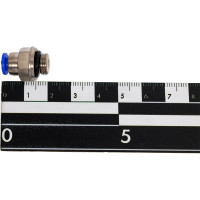 Фитинг 4 мм с наружной металлической резьбой G1/8" CDC Pneumatics PC 04G01