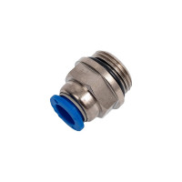 Фитинг 8 мм с наружной металлической резьбой G3/8" CDC Pneumatics PC 08G03