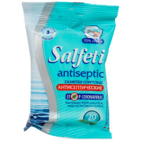 Спиртовые салфетки SALFETI №20 Antiseptic STOP CORONAVIRUS 72171