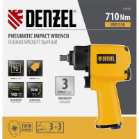 Ударный пневмогайковерт Denzel IWS550 Compact 57470
