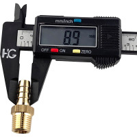 Штуцер пневмо 1/4" НР - 8 мм, 5 шт HG 1645139