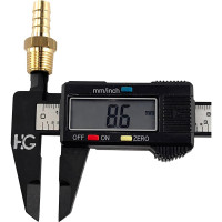 Штуцер пневмо 1/4" НР - 8 мм, 5 шт HG 1645139