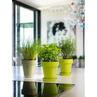 Горшок Teraplast PORTO диам. 14 см, высота 15 см, красный 08083014010