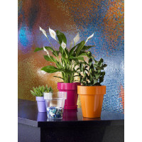 Горшок Teraplast PORTO диам. 20 см, высота 21.5 см, зеленый 08083020007