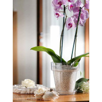 Горшок Teraplast PORTO диам. 20 см, высота 21.5 см, зеленый 08083020007