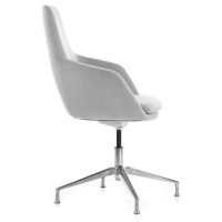 Кресло MODER ДУЭТ М на глайдерах, цвет серый 45208