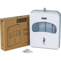 Диспенсер для покрытий на унитаз BXG CD-8019 пластмасса 1849035