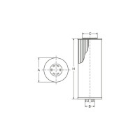 Фильтр топливный SCT SC7041P