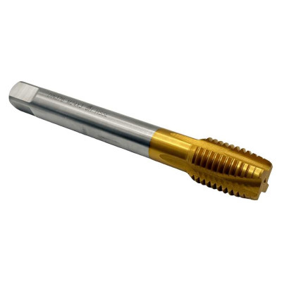 Машинно-ручной метчик для сквозных отверстий TORNERI М24x3 HSSE 6H DIN376 TiN 043921