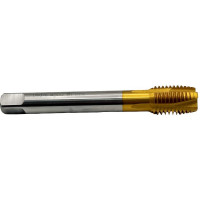 Машинно-ручной метчик для сквозных отверстий TORNERI М24x3 HSSE 6H DIN376 TiN 043921