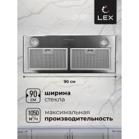 Вытяжка Lex GS BLOC P 900 Inox CHTI000323