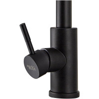 Cмеситель для кухни stMIRA высокий, нержавеющая сталь, черный, диаметр картриджа 35 6092