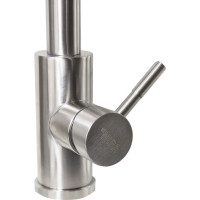 Cмеситель для кухни stMIRA высокий, нержавеющая сталь, диаметр картриджа 35 6091