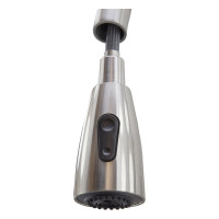 Cмеситель для кухни stMIRA высокий, нержавеющая сталь, диаметр картриджа 35 6091