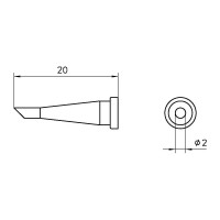 Паяльное жало LT 22CP WELLER 54440873