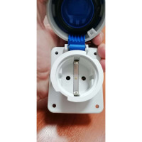 Настенная розетка IDE 16А 230В 2P+E IP67 00135