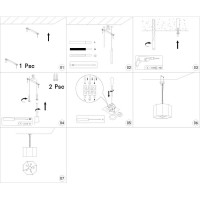 Подвесной светильник Moderli Rizar V1220-5P
