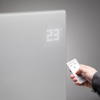 Электрический конвектор Denzel optiprime-1000, wi-fi, тачскрин, цифровой термостат, 1000 вт 98121