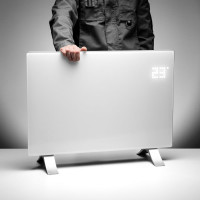 Электрический конвектор Denzel optiprime-1500, wi-fi, тачскрин, цифровой термостат, 1500 вт 98122