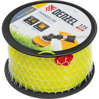 Леска FLEX CORD квадрат 2.4 мм, 175 м, на DIN катушке для триммера Denzel 96292