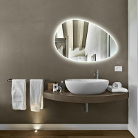 Зеркало Azario OMEGA 920x600 мм, бесконтактный сенсор LED-00002556 00077205