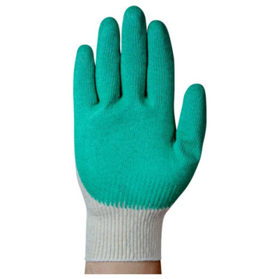 Перчатки трикотажные х/б с латексным покрытием (упак. 10 шт) Wurth 3899404201228 10