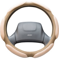 Оплетка SKYWAY Sponge classic 6 подушечек, L, бежевая, замша S01101009