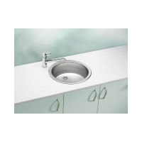 Мойка ALVEUS FORM 10 NAT-60 FI 450 1X в комплекте с сифоном 1008987