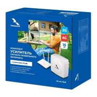 Усилитель мобильного интернета Триколор (15 дб), TR-4G-15kit