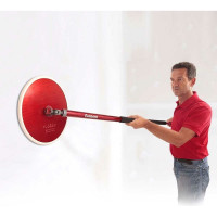 Тарелка для шлифования стен Goldblatt radial drywall sander 9" с рукояткой и набором дисков, по 2шт. 100, 120, 150 г G25650