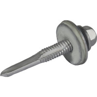 Саморез c усиленным сверлом по металлу HARDWEX ТМ HWX16-W-ED-P18-5.5x38 мм, св.№6, RUSPERT, 150 шт. 5190000240461