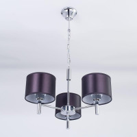 Люстра Citilux Аврора с черными абажурами CL463131