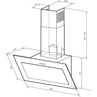 Вытяжка Lex mio g 500 black CHTI000387