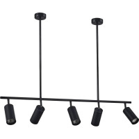 Подвесной светильник ST luce черный gu10 5x5w 4000k, SL1206.403.05