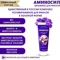 Витамины для фиалок, гель 250 мл Аминосил 4650243051381