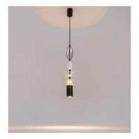 Подвесной светильник MAYTONI Monochrome Металл и Стекло Черный MOD071PL-L8B3K3