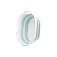 Таз IDEA ФЛЕКС овальный, 25 л, складной, морская волна М 2504