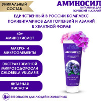 Витамины для гортензий и азалий Аминосил гель 250 мл 4640259908311