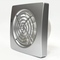 Накладной вентилятор Floxy 100 Silver (короткий патрубок) Seicoi 21-0005-127