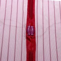 Антимоскитная сетка Добросад "Элис" дверная, на магнитах, 100х210 см, бордовая 905-619