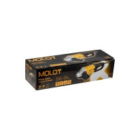Двуручная углошлифмашина MOLOT MAG 2322 в коробке, 1900 Вт, 230 мм, 6500 об/мин 1335590