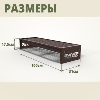 Крыльцо к дому АрсеналЪ 1 ступень Классика ПВЛ (уличная лестница, приступок, входная лестница) серия ARSENAL AVANT мод. AR18V5118H9-06