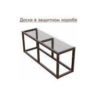 Лестница на крыльцо АрсеналЪ вторая ступень Универсал (уличная лестница, приступок) серия ARSENAL AVANT мод. без доски. AR18V7338H9-06