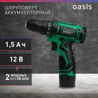 Аккумуляторный шуруповерт OASIS ASB-12S Eco