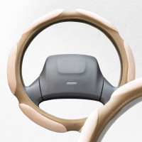 Оплетка SKYWAY Sponge classic 6 подушечек, L, бежевая, замша S01101009